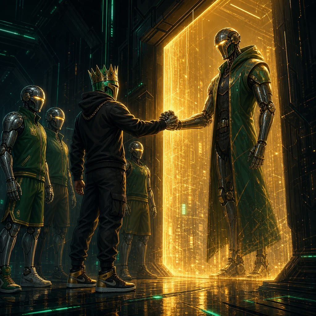 Shaking Hands With Tomorrow